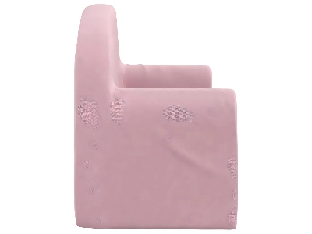 Canapé Pour Enfants à 2 Places Rose Peluche Douce – Image 4