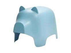 Chaise Enfant En Plastique Bleu - COCHON