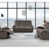Fauteuil Relax En Tissu GIORGIA - Marron