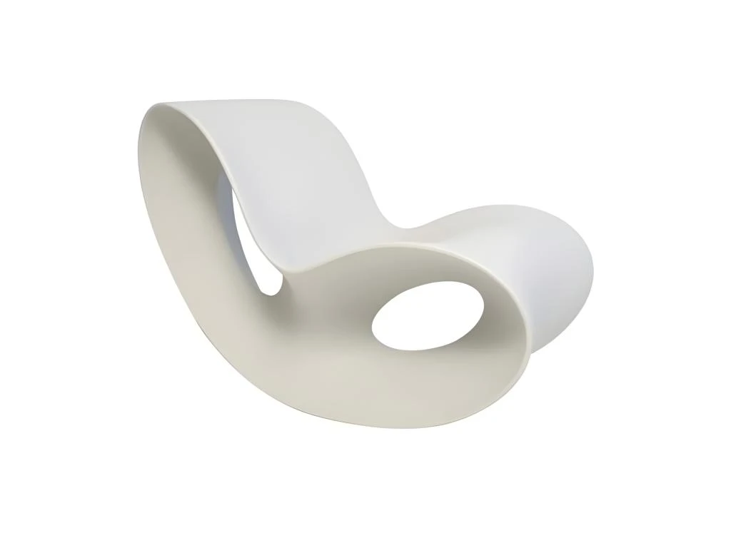 VOIDO - Fauteuil In And Out Blanc Satin