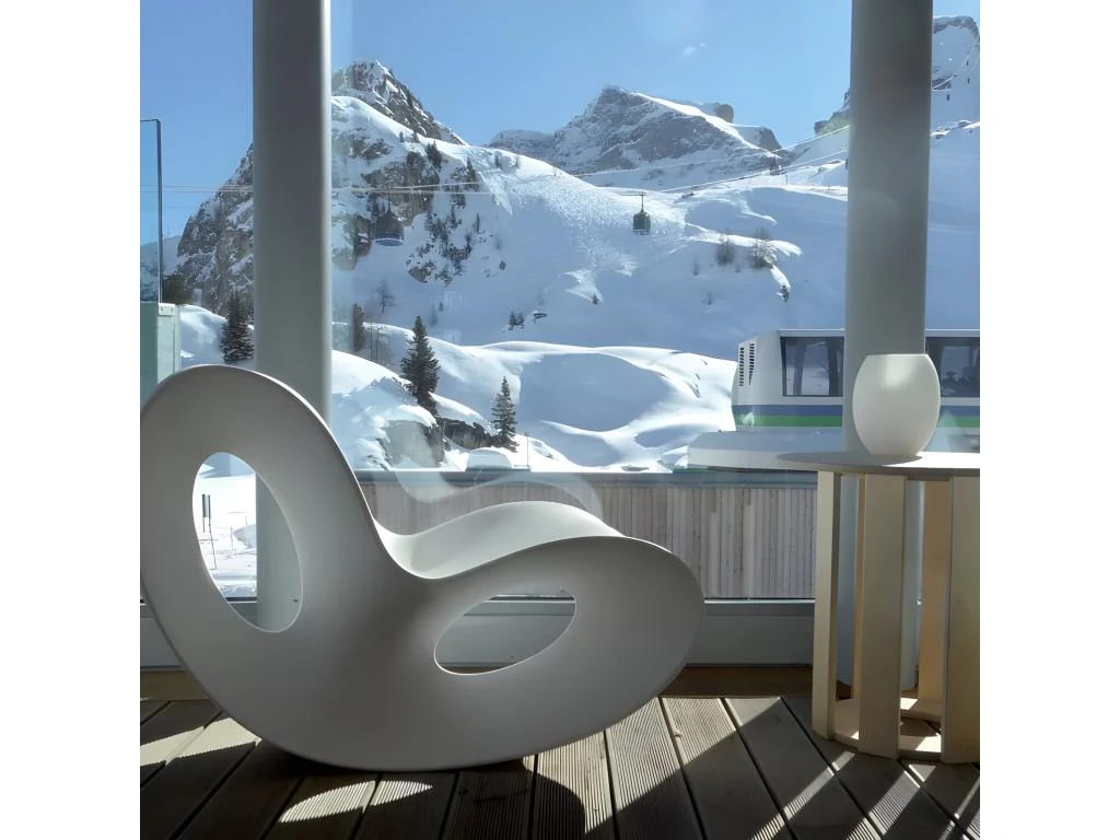 VOIDO - Fauteuil In And Out Blanc Satin – Image 2