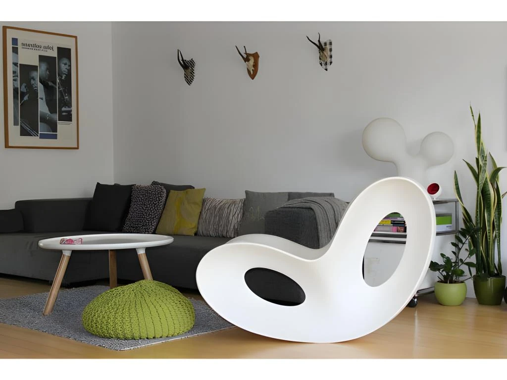 VOIDO - Fauteuil In And Out Blanc Satin – Image 5