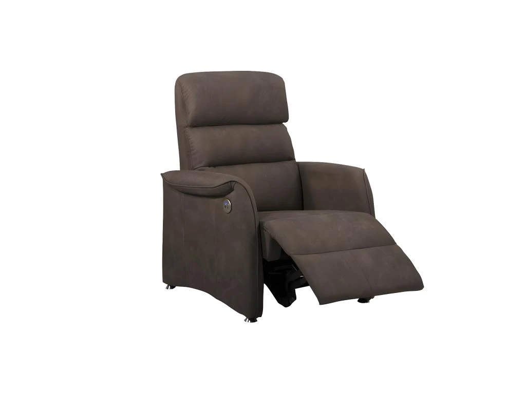 Fauteuil Relax électrique Brun - SOFTY – Image 2