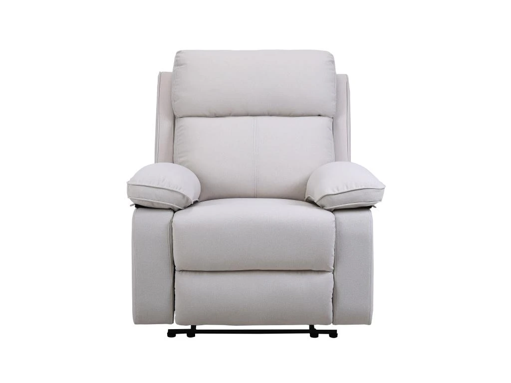 Fauteuil Relax En Tissu Beige LANA – Image 3