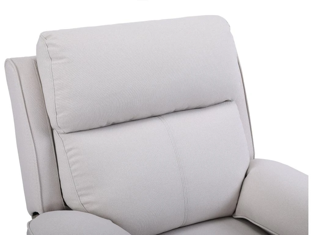Fauteuil Relax En Tissu Beige LANA – Image 8