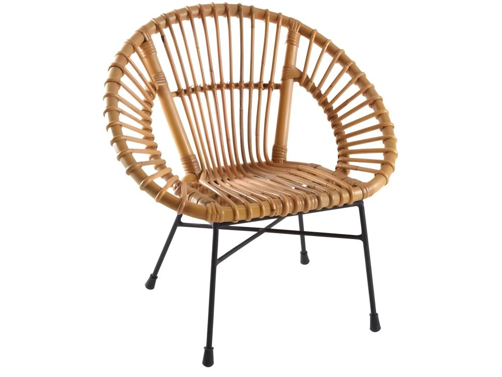 Fauteuil Enfant Soleil Rotin