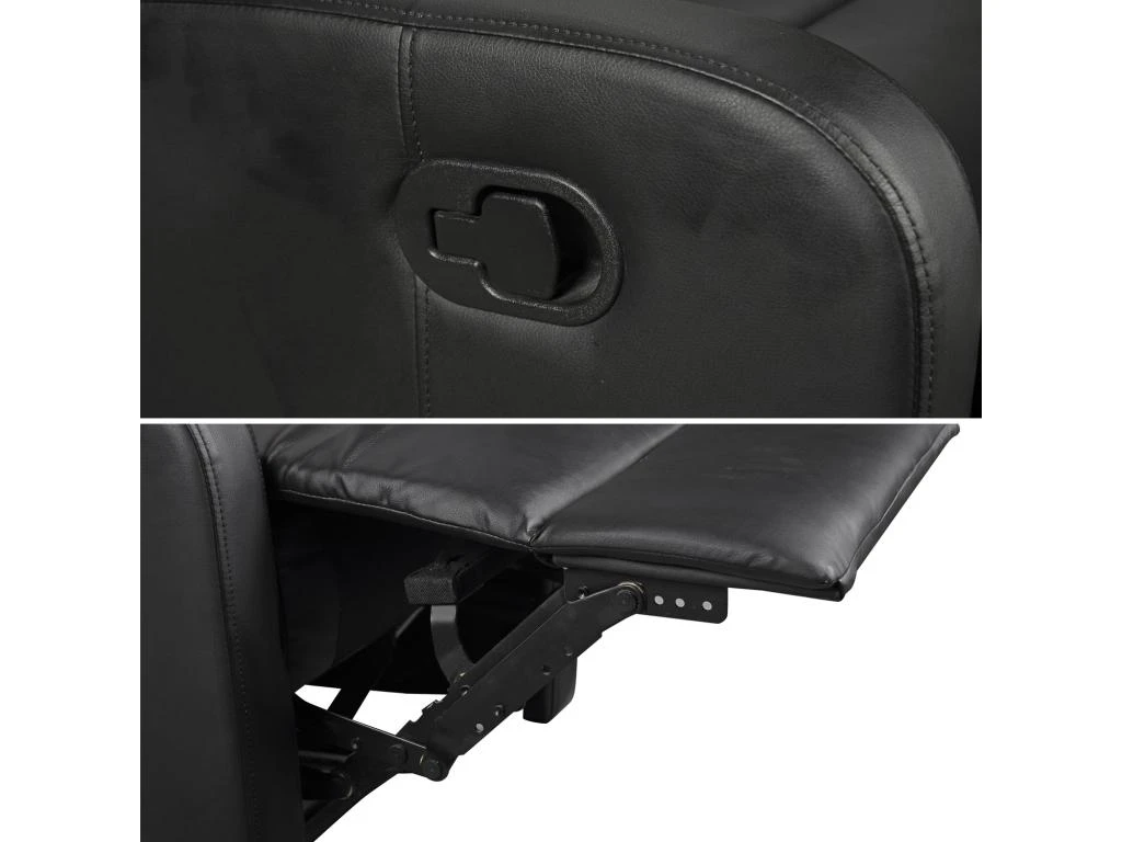 Fauteuil Inclinable MAX Noir - HAPPY GARDEN â Image 5