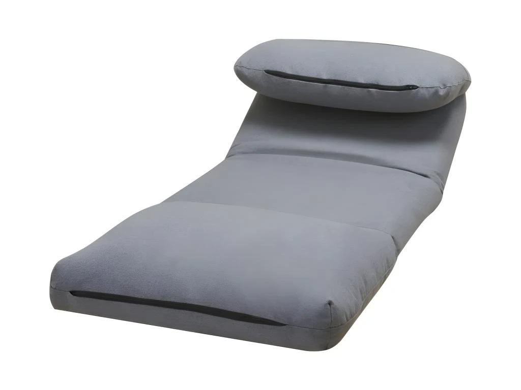 Nalo - Chauffeuse Convertible 1 Place En Tissu - Couleur - Gris Nuage – Image 9