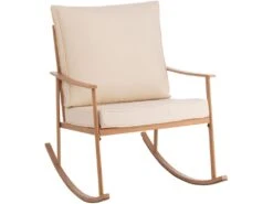 Fauteuil Rockingchair Fordyce En Coton