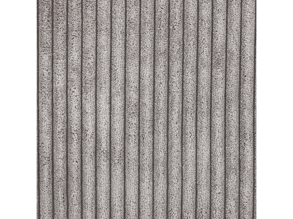 Fauteuil En Velours Côtelé Gris VIND – Image 9