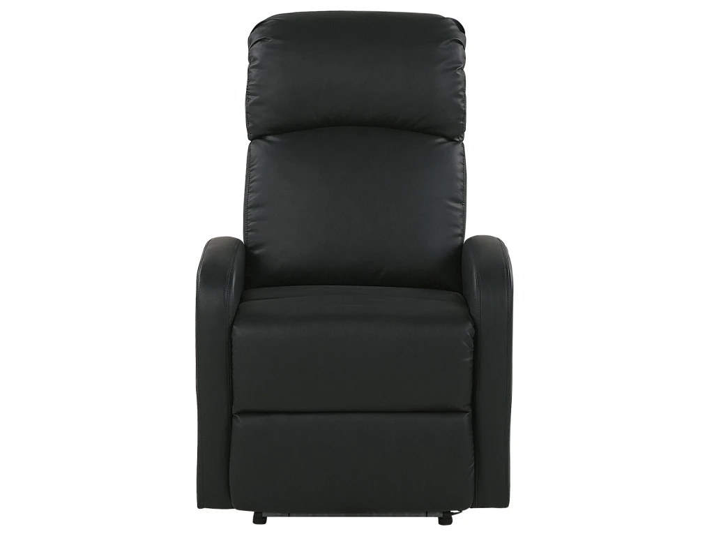 Fauteuil De Relaxation En Cuir PU Noir Avec LEDs Et Port USB VIRRAT â Image 5