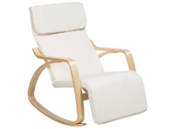 Fauteuil Ă Bascule Ivoire WESTON