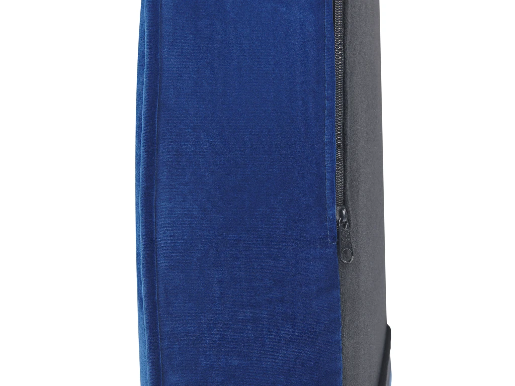 Fauteuil Style Chesterfield En Tissu Bleu Marine VIBORG II – Image 8