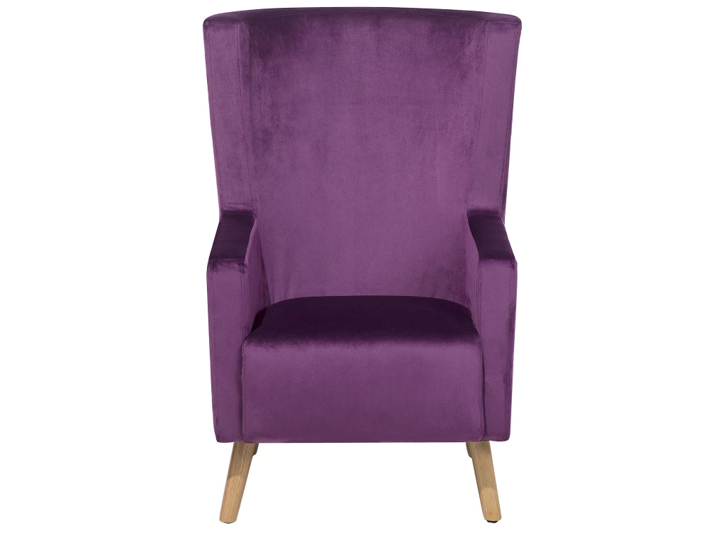 Fauteuil Bergère Violet ONEIDA – Image 4