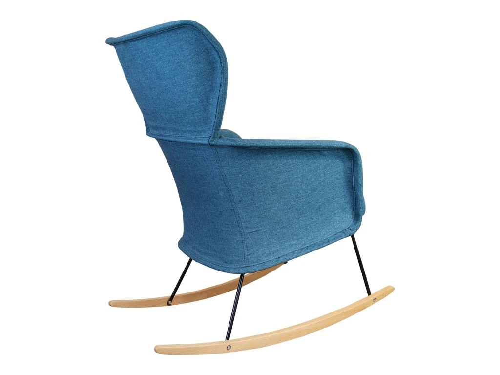 Chaise à Bascule Pärumm Kamil Aigue-Marine 68,5x82x86,5 Cm – Image 3