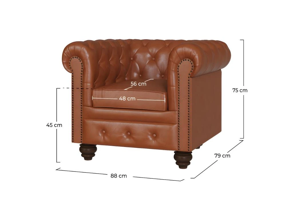 Fauteuil Chesterfield â Image 3