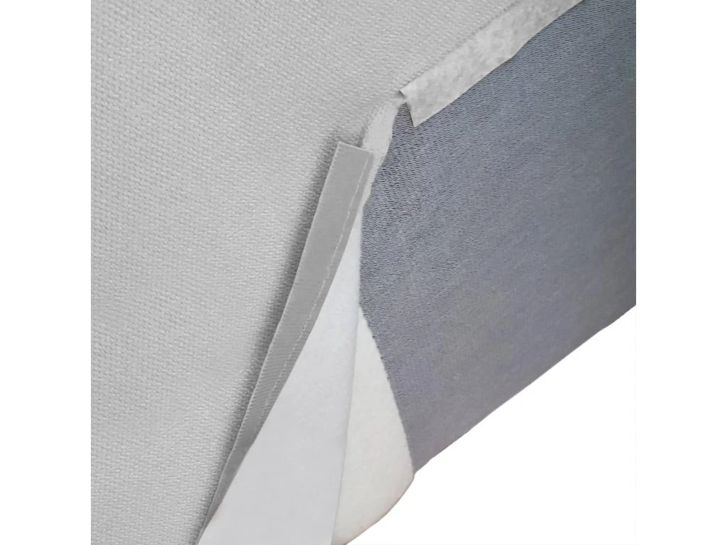 Chaise Longue Cristiana, Chaise Longue, 100% Made In Italy, Fauteuil Relax En Tissu RembourrĂ©, Cm 160x95h70, Gris â Image 5