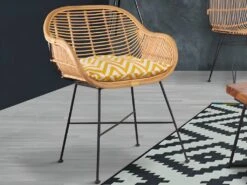 Fauteuil En Rotin Tressé MYSORE - Naturel