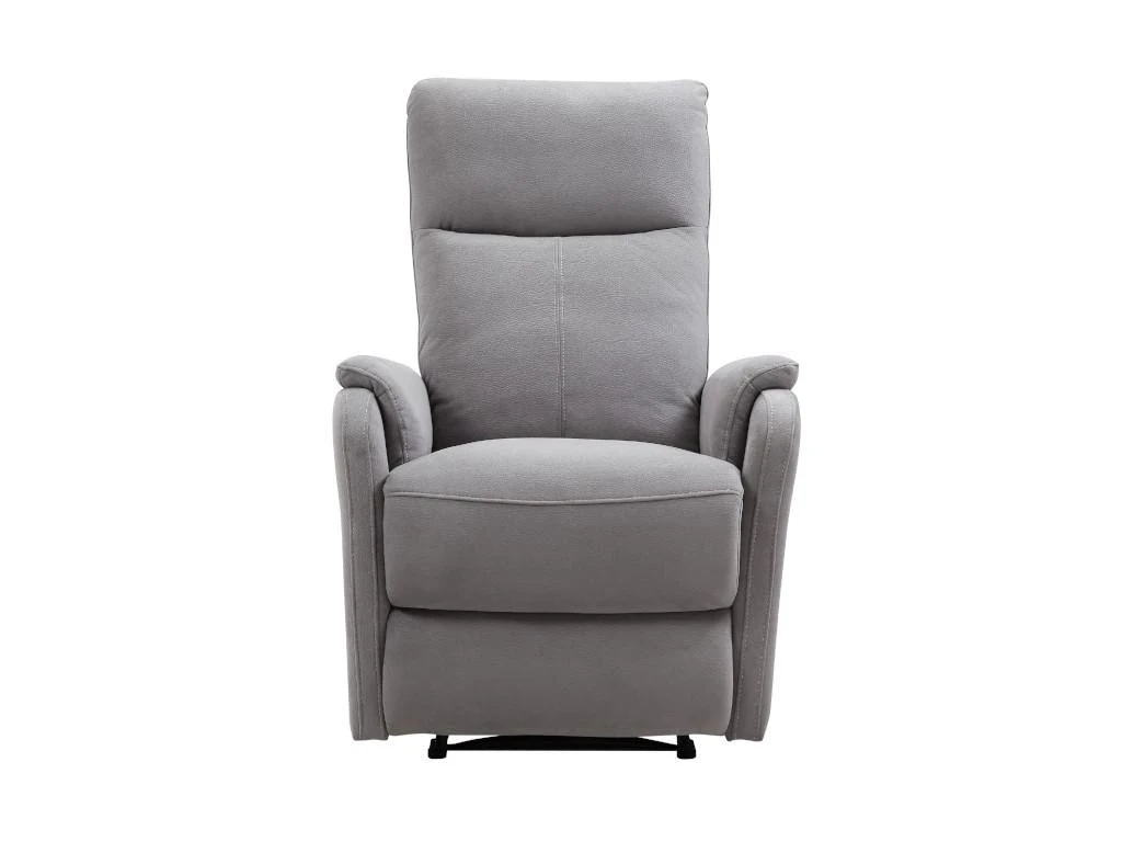 Fauteuil Relax électrique En Tissu ONESTI II - Gris Clair – Image 4