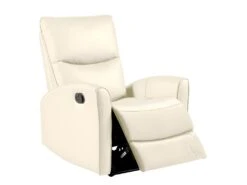 GALICE - Fauteuil Relax Manuel Coloris Ivoire