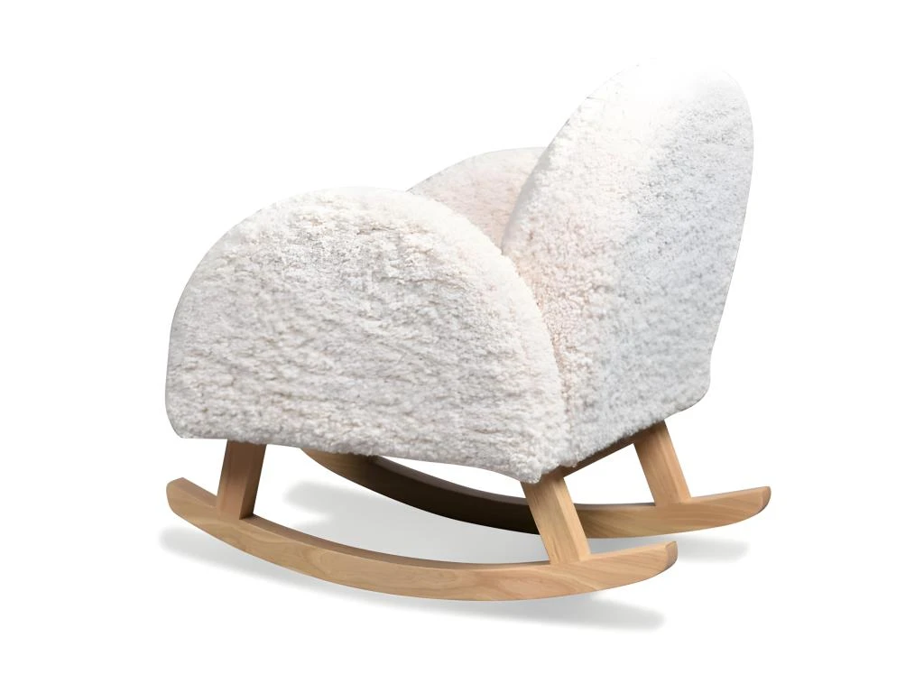 YOUPI - Mini Fauteuil Ă Bascule Blanc â Image 3