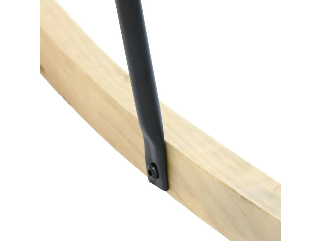 POHJA - Fauteuil à Bascule Gris Dossier Capitonné – Image 5