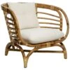 Fauteuil En Rotin Farah Atmosphera - Naturel