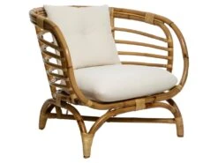 Fauteuil En Rotin Farah Atmosphera - Naturel