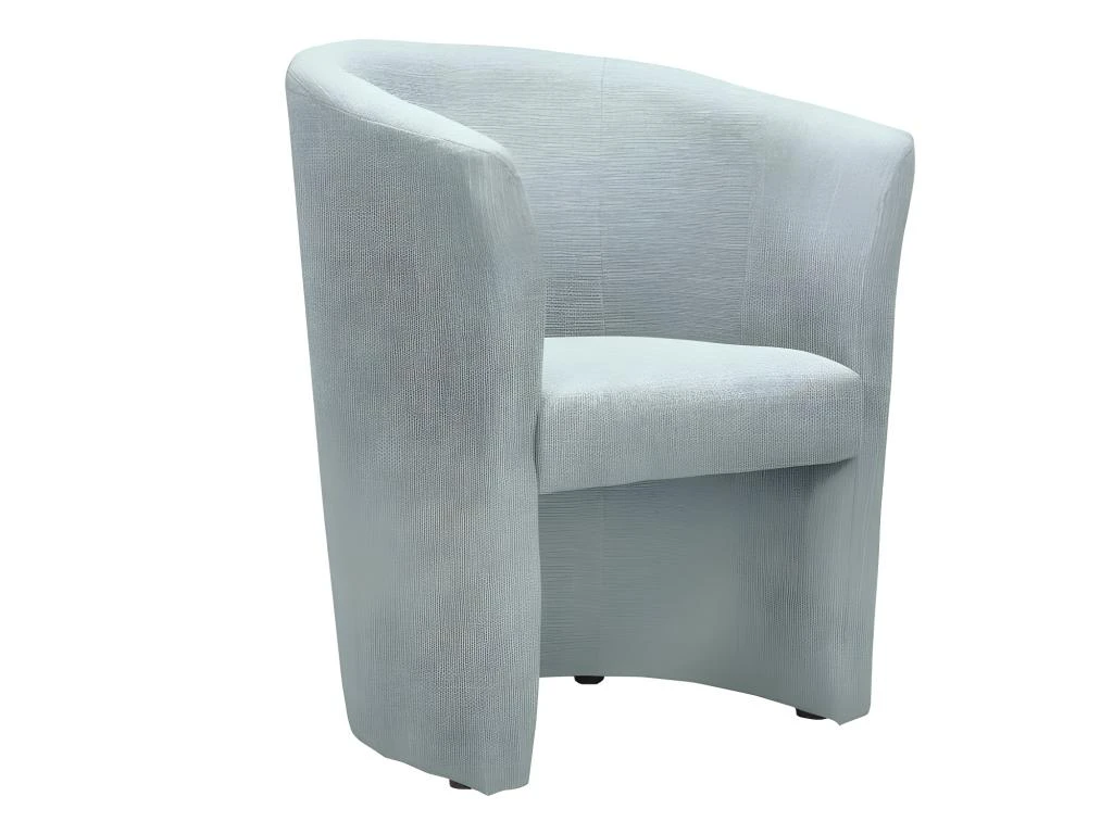 Fauteuil Cabriolet En Tissu Vert D'eau Avec Accoudoirs - CABRI