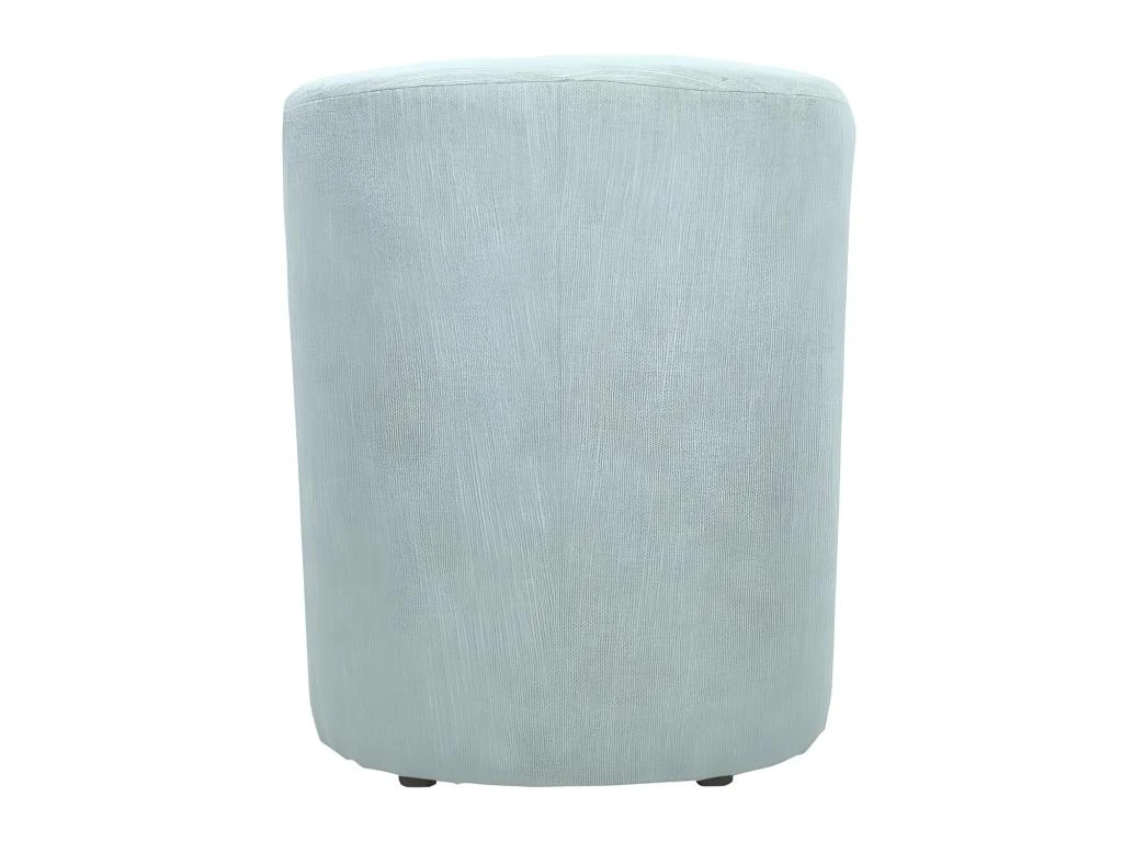 Fauteuil Cabriolet En Tissu Vert D'eau Avec Accoudoirs - CABRI – Image 3