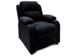 Fauteuil Relax Riga Tissu Noir