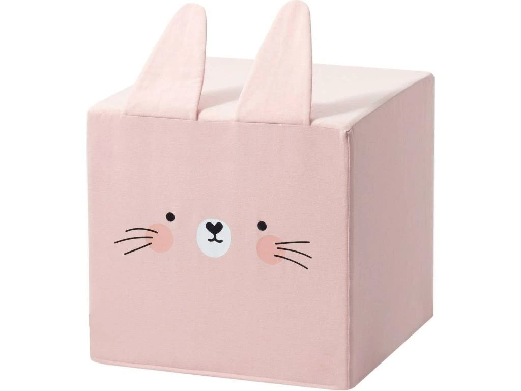 Pouf Enfant Cubique Lapin