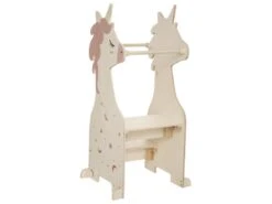 Tour D'observation Et D'apprentissage Licorne En Bois 40 X 100 Cm