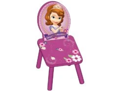 Petit Siège Enfant En Bois Princesse Sofia